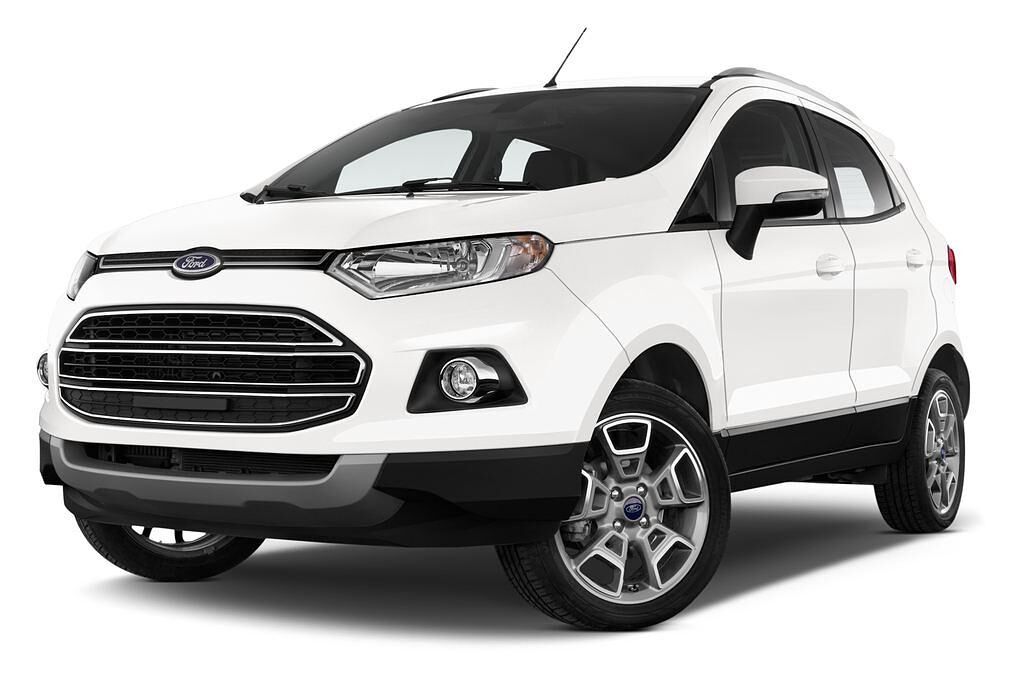 Ford Ecosport (Baujahr 2015) Titanium 5 Türen seitlich vorne mit Felge
