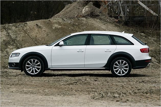 In dieser Farbkombination sieht der allroad quattro sportlich aus