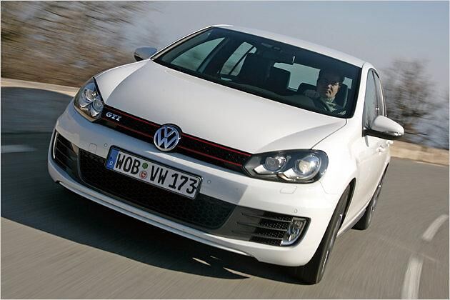 Frontschürze mit großen Öffnungen: Die sechste Generation des Golf GTI