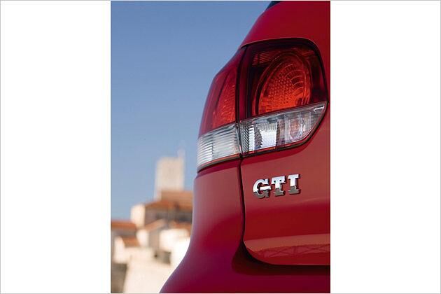 Auch am Heck gibt sich der GTI zu erkennen