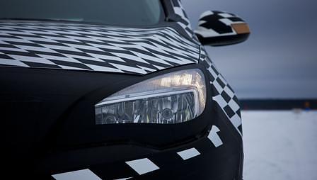 Wintertest des Opel Astra im nordschwedischen Arjeplog