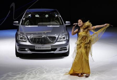 Präsentation des Mercedes-Benz S400 Hybrid in Shanghai