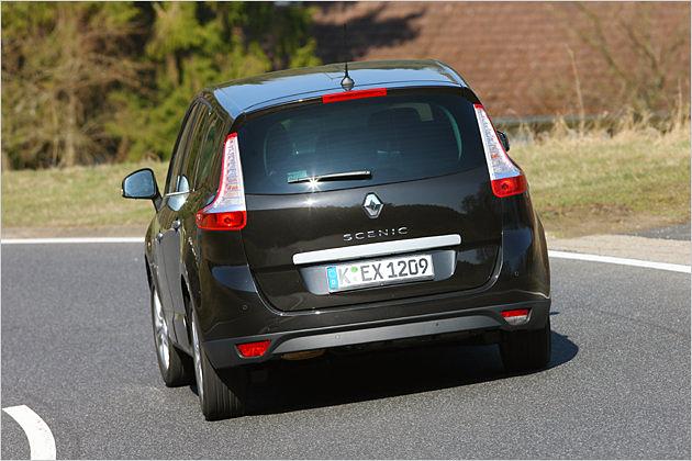 Die Breite des Kompakt-Vans von Renault beträgt 1,84 Meter