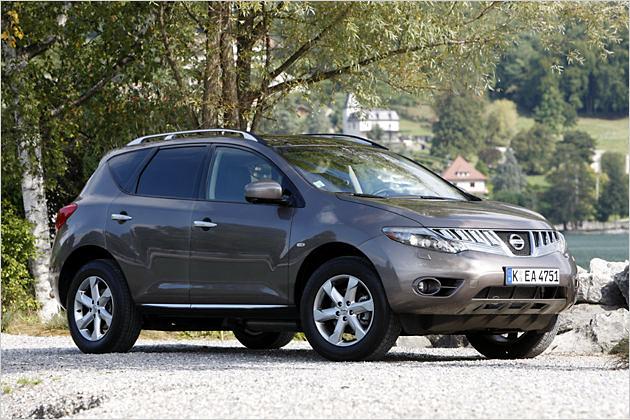 Der untere Lufteinlass der Murano liegt versteckt unter dem Nummernschild
