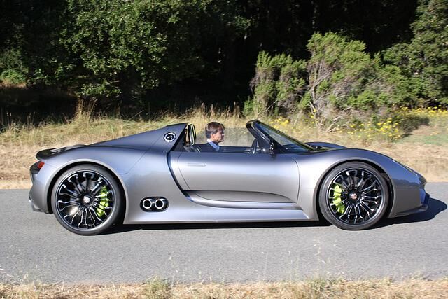 Der Porsche 918 Spyder umrundet die Norschleife in weniger als 7:30 min, Foto: Günter Weigel/SP-X