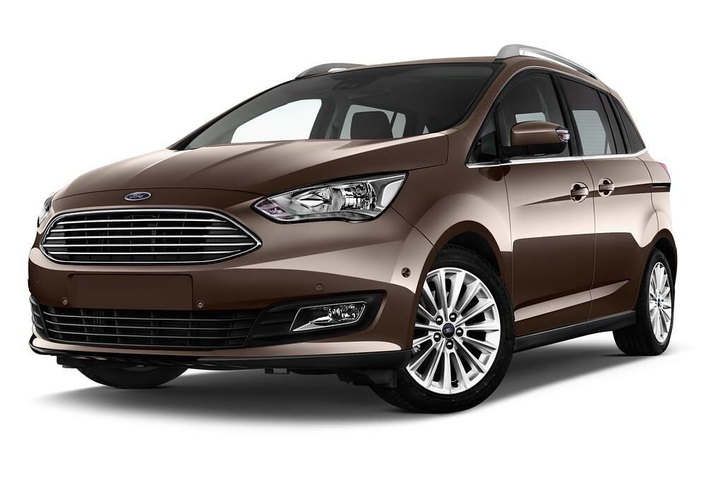 Ford Grand C-Max (Baujahr 2015) Titanium 5 Türen seitlich vorne mit Felge