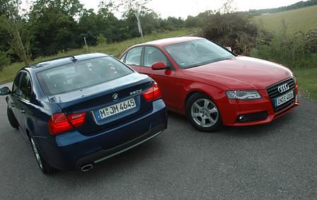 Audi A4 2.0 TDIe vs. BMW 320d