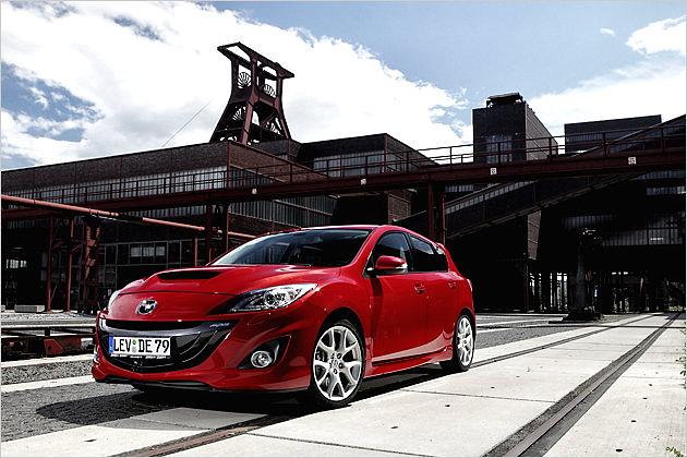 Gemeinsam mit dem CX-7 ist der 3 MPS das stärktste Modell von Mazda