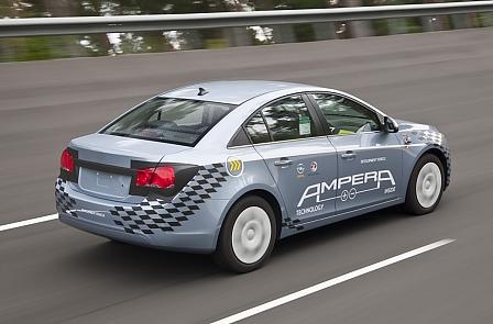 Opel Ampera Mule Car Prototyp