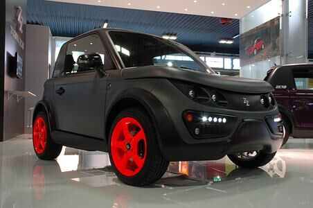 Tazzari Zero - Sonderserie des Elektro-Minis