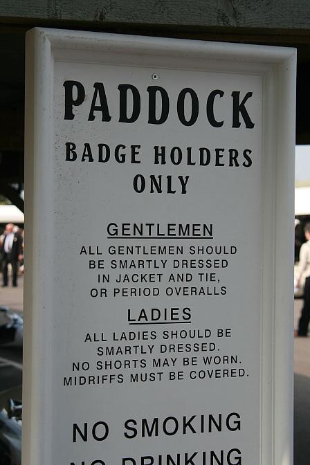 Goodwood Revival - Seine Lordschaft lassen bitten