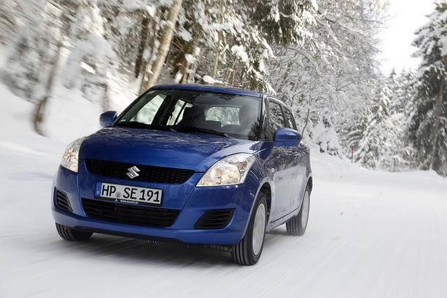 Auch den Kleinwagen Swift gibt es jetzt mit Allradantrieb