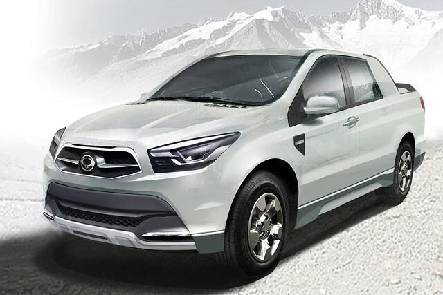 SsangYong-Studie - Großer Pickup aus Korea