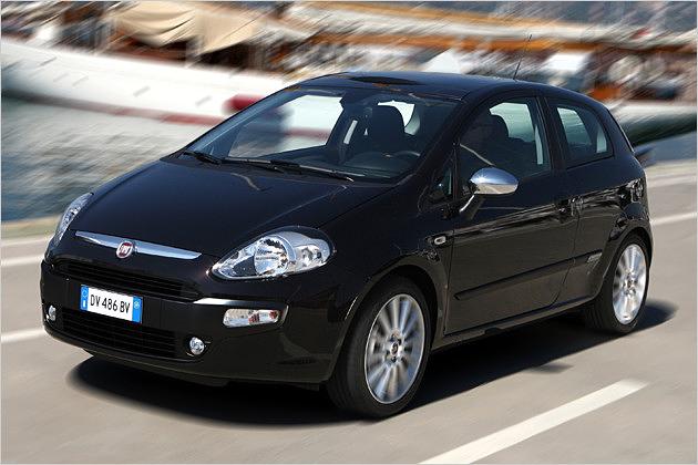 Die facegeliftete Version des Fiat Grande Punto heißt Punto Evo