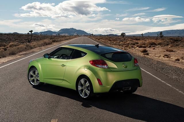 Das Originelle am Hyundai Veloster ist sein Türkonzept
