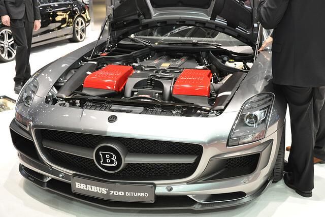 Brabus setzt bei seiner SLS-Interpretation vor allem auf Power