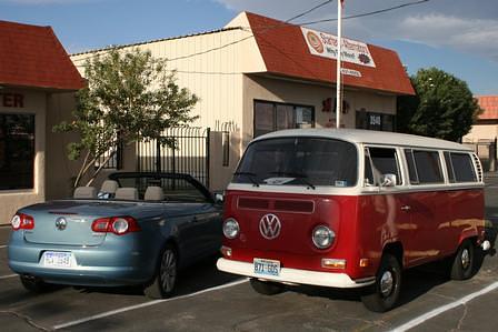 Familientreffen: VW Eos - VW Bus