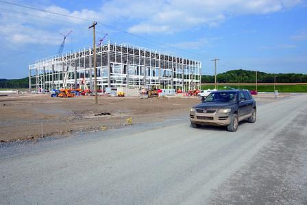 Baustelle: Das VW-Werk in Chattanooga