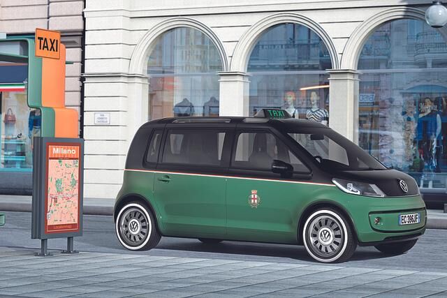 VW Studie Milano Taxi: Erstes emissionsfreie Taxi, Foto: VW