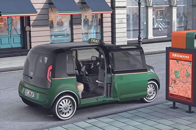VW Studie Milano Taxi: Erstes emissionsfreie Taxi, Foto: VW