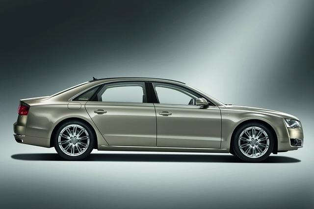 Audi A8L - Ganz oben: Mehr Radstand, mehr Leistung. Foto: Audi