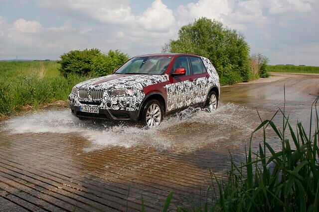 BMW X3: Mister X läuft sich warm, Foto: BMW