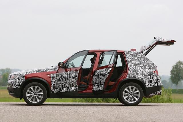 BMW X3: Mister X läuft sich warm, Foto: BMW