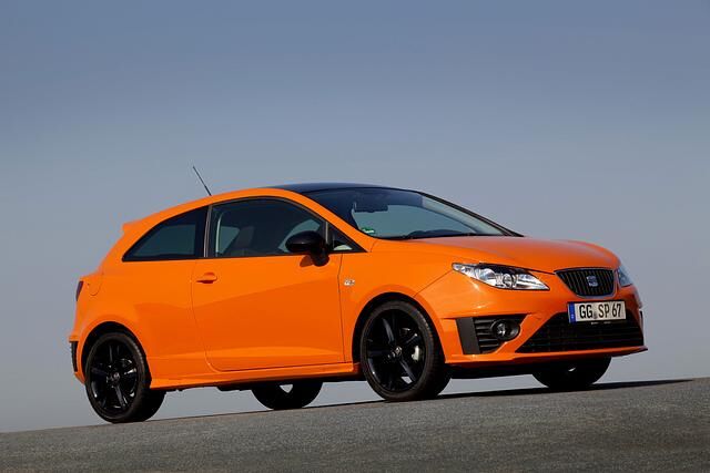Spanischer Sonnenschein: Sondermodell Seat Ibiza SC Sport Limited in Orange, Foto: Seat
