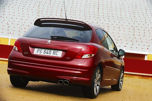 Peugeot 207 RC. Foto: Peugeot