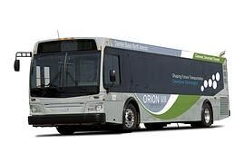 Sauberer US-Bus von Mercedes