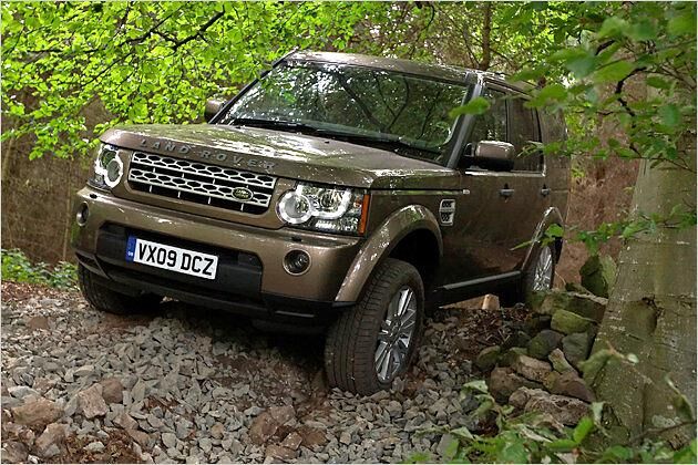 Bei Land Rover Pflicht: Auch der Disco muss im Gelände was können