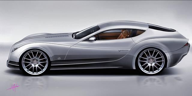 Morgan EvaGT. Rendering: Morgan