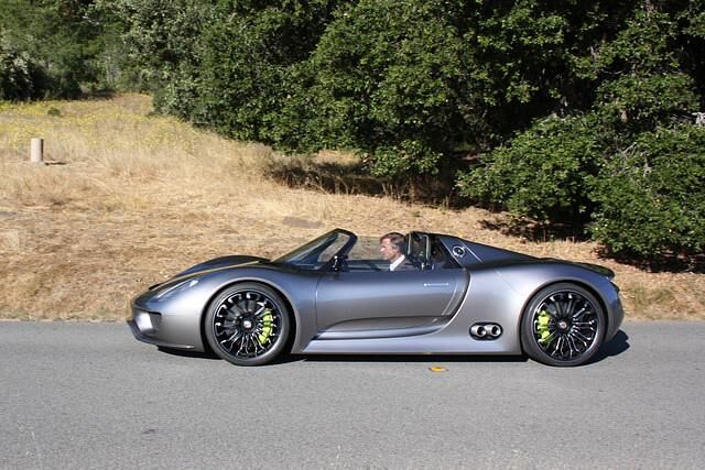 60 Jahre Porsche Amerika: US-Premiere für den 918 Spyder. Foto: Porsche