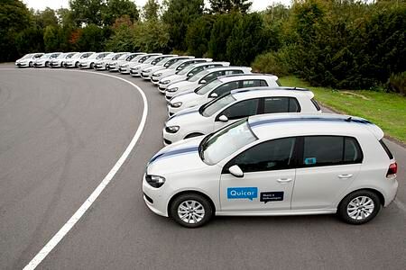 VW Quicar - Golf auf Minutenbasis mieten