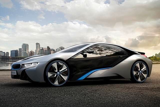 Schnell, aber öko: der BMW i8