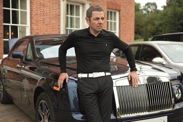 Der ehemalige Mr. Bean fährt als Film-Dienstwagen einen Royce mit 16 Zylindern