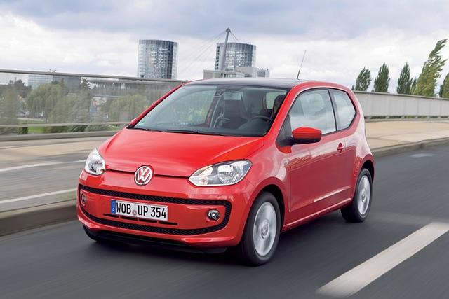 Der VW Up ist wohl der optisch gelungenste des Trios