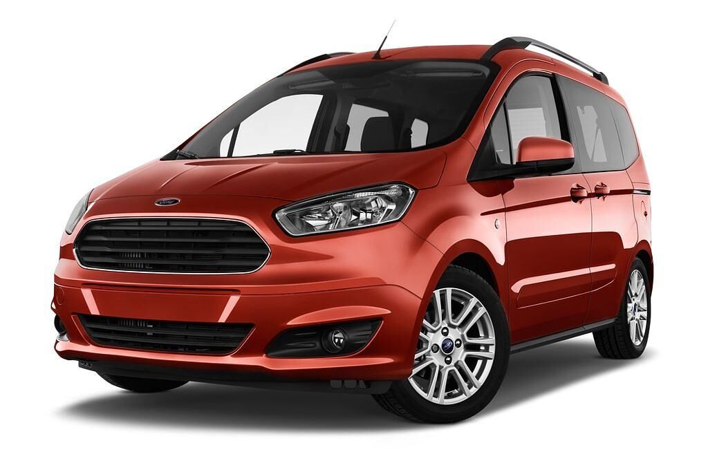 Ford Tourneo Courier (Baujahr 2015) Titanium 5 Türen seitlich vorne mit Felge