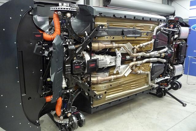 So sieht der Mustang Boss von unten aus