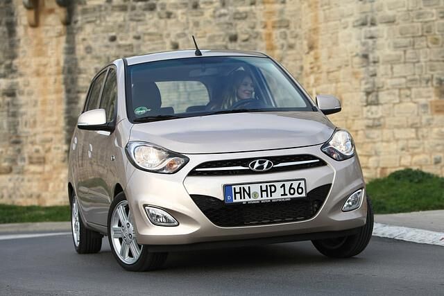 Solide und mit fünf Türen: der Hyundai i10