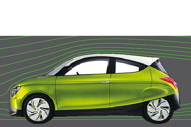 Suzukis Kleinwagenstudie Regina ist betont fließend gestaltet