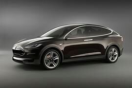 Tesla Modell X - Elektrisch gegen den Strom