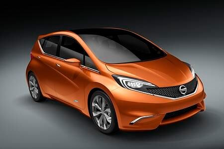 Nissan Kleinwagen-Studie - Der Note von morgen