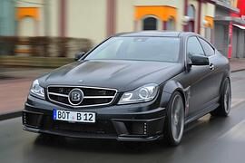 Brabus Bullit 800 Coupe - Geschoss in mattschwarz