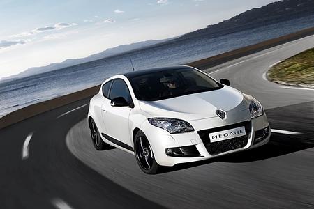 Renault Megane Sondermodell - In den Farben der Zielflagge