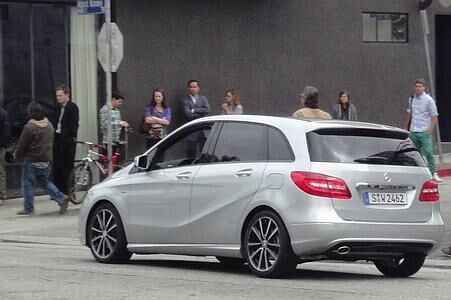Mercedes B-Klasse - Frisch ertappt