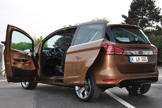 Der B-Max basiert auf dem Ford Fiesta