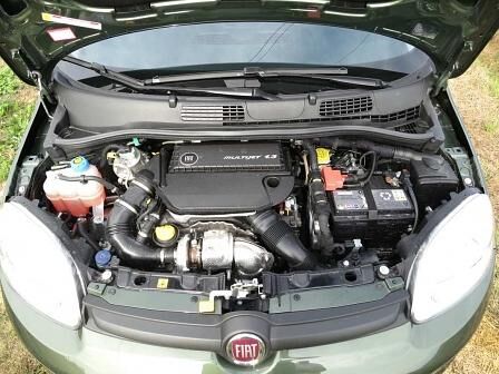 Der 1,3 Liter große Dieselmotor.