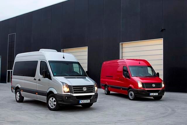 Der Crafter ist ein enger Verwandter des Mercedes Sprinter