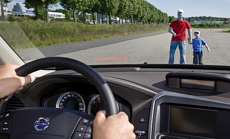 Volvo S60 Kollisionswarn-System, Radar